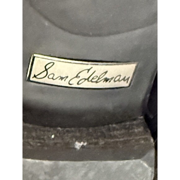 Sam Edelman Paradox  Lack Leather Riding Boots  Sz 7.5 - Picture 6 of 7